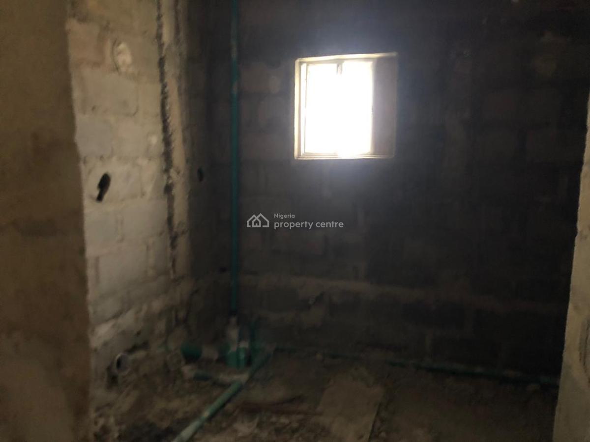 3-bedroom Semi-detached Duplex (carcass), Green Park Estate, Abijo, Lekki, Lagos, Semi-detached Duplex for Sale