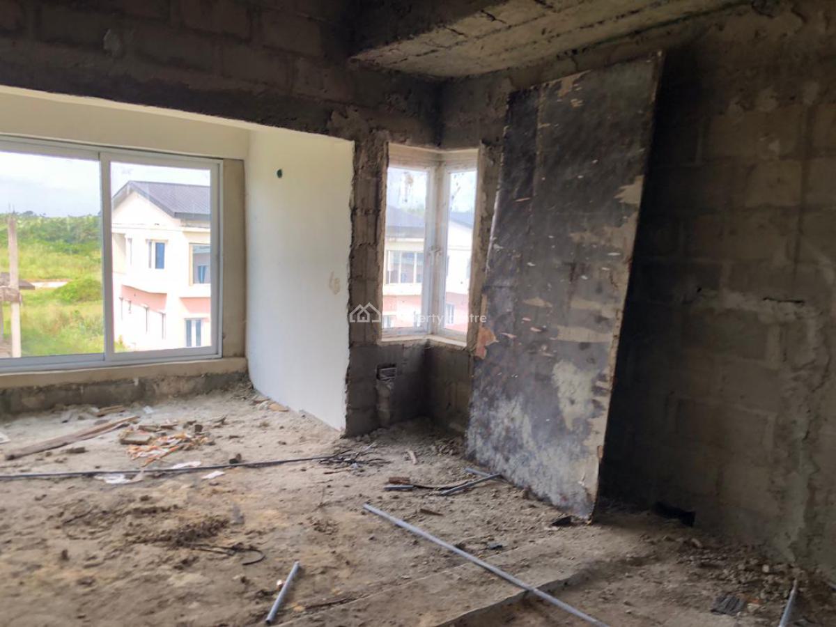 3-bedroom Semi-detached Duplex (carcass), Green Park Estate, Abijo, Lekki, Lagos, Semi-detached Duplex for Sale