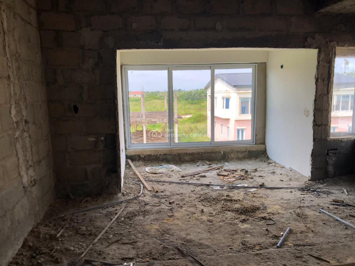 3-bedroom Semi-detached Duplex (carcass), Green Park Estate, Abijo, Lekki, Lagos, Semi-detached Duplex for Sale