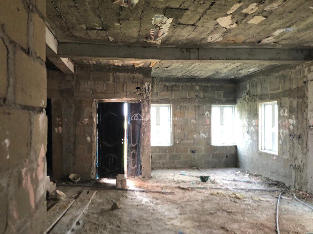 3-bedroom Semi-detached Duplex (carcass), Green Park Estate, Abijo, Lekki, Lagos, Semi-detached Duplex for Sale