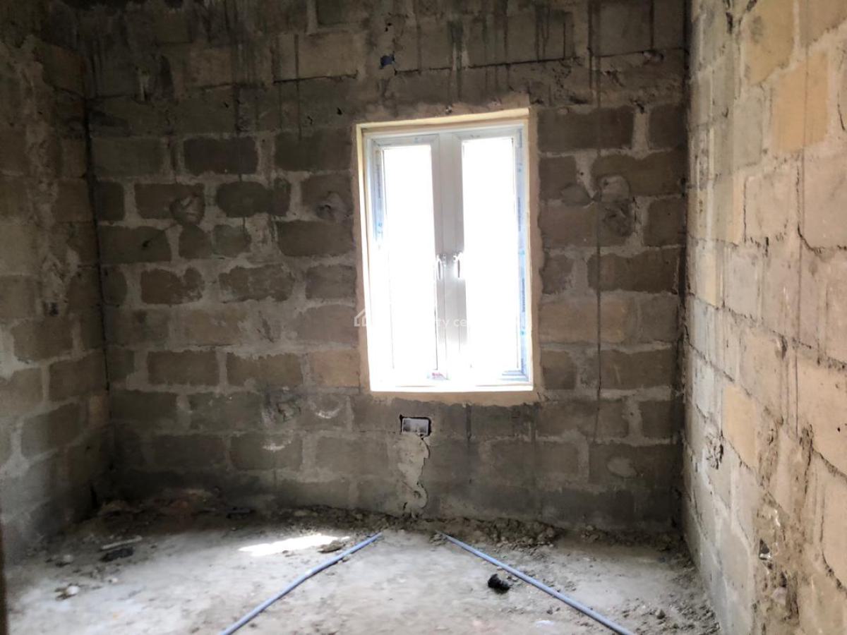 3-bedroom Semi-detached Duplex (carcass), Green Park Estate, Abijo, Lekki, Lagos, Semi-detached Duplex for Sale