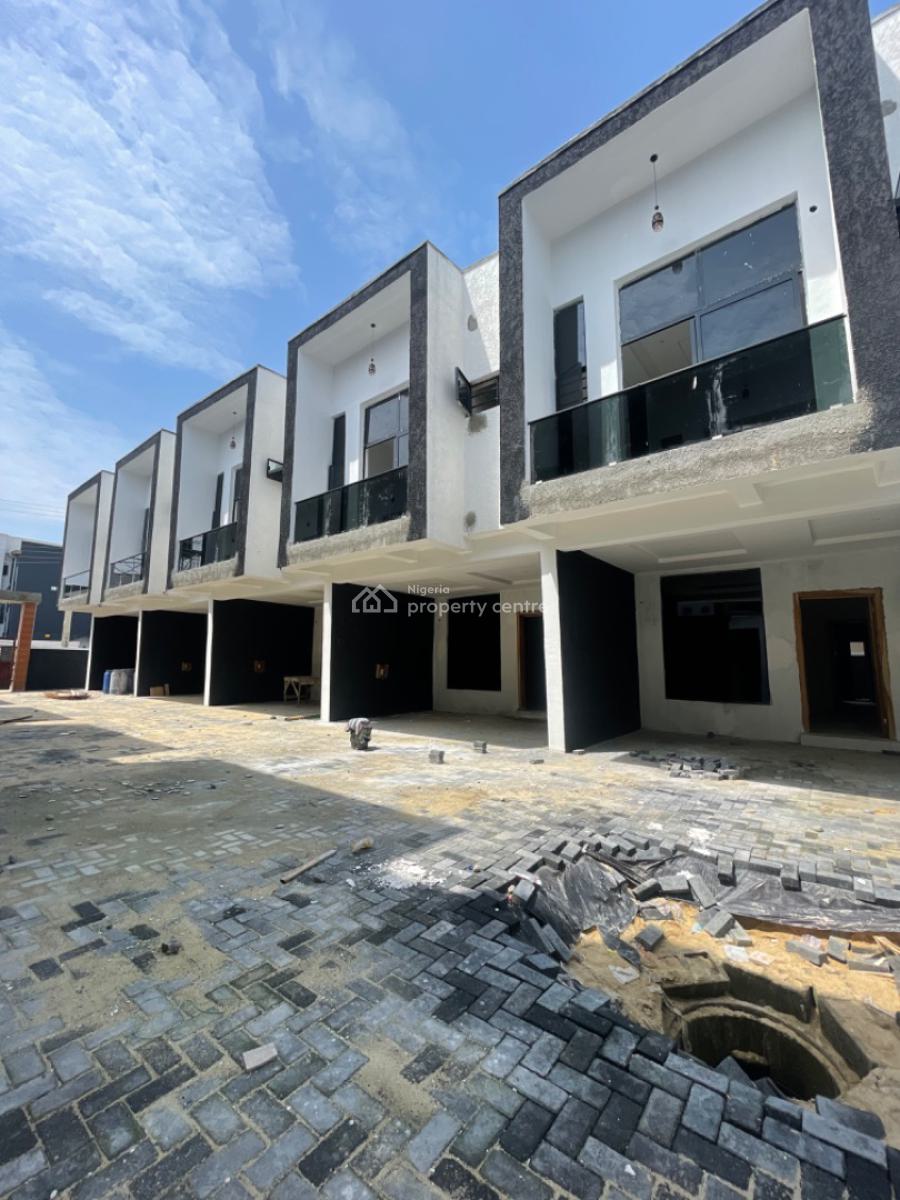 Newly Built Luxury 4 Bedroom Terrace Duplex, Ikota, Lekki, Lagos, Terraced Duplex for Sale