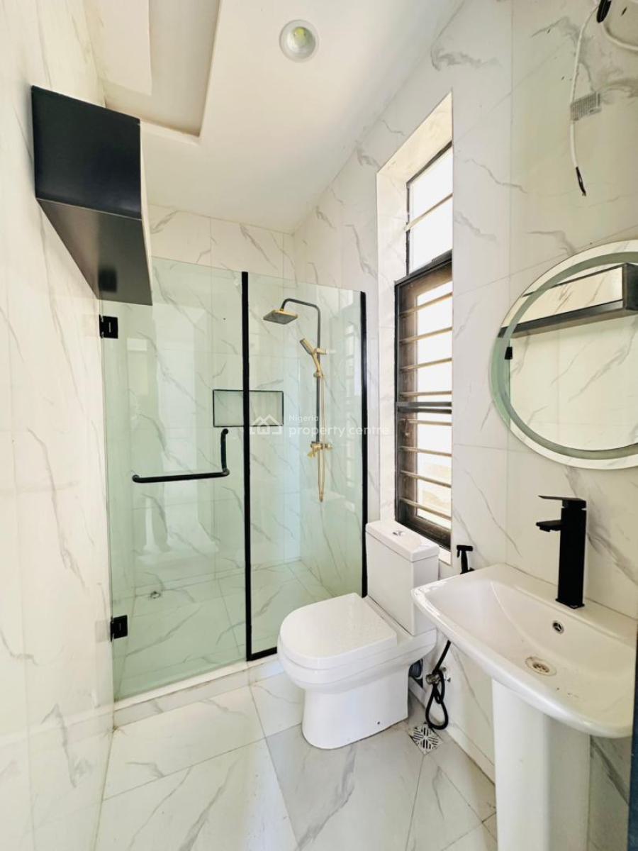 Modestly Built 4bedroom Semi Detached Duplex with No Bq in Ikota, Ikota, Lekki, Lagos, Semi-detached Duplex for Sale