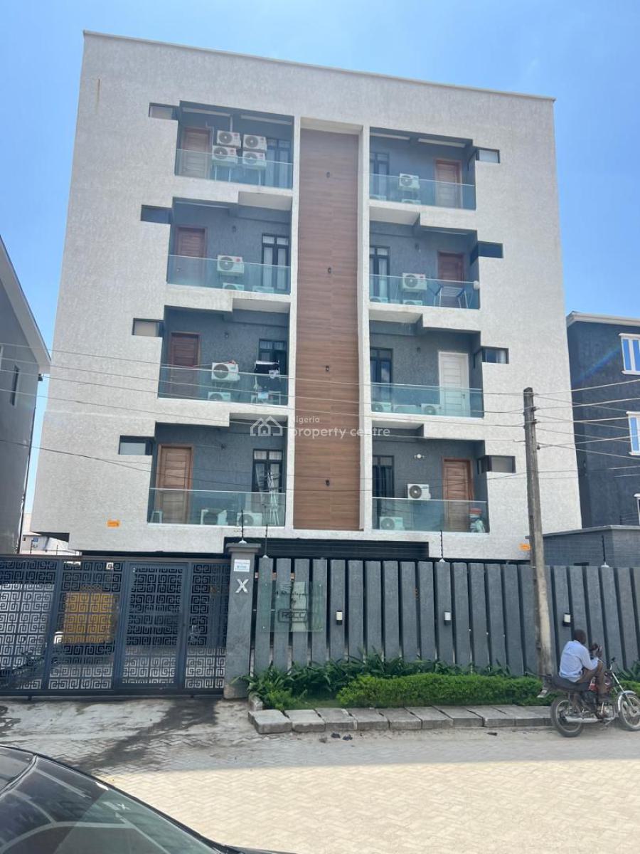 Elegant 2-bedroom  Apartment with Balcony, Ikate, Lekki, Lagos, Flat / Apartment for Rent