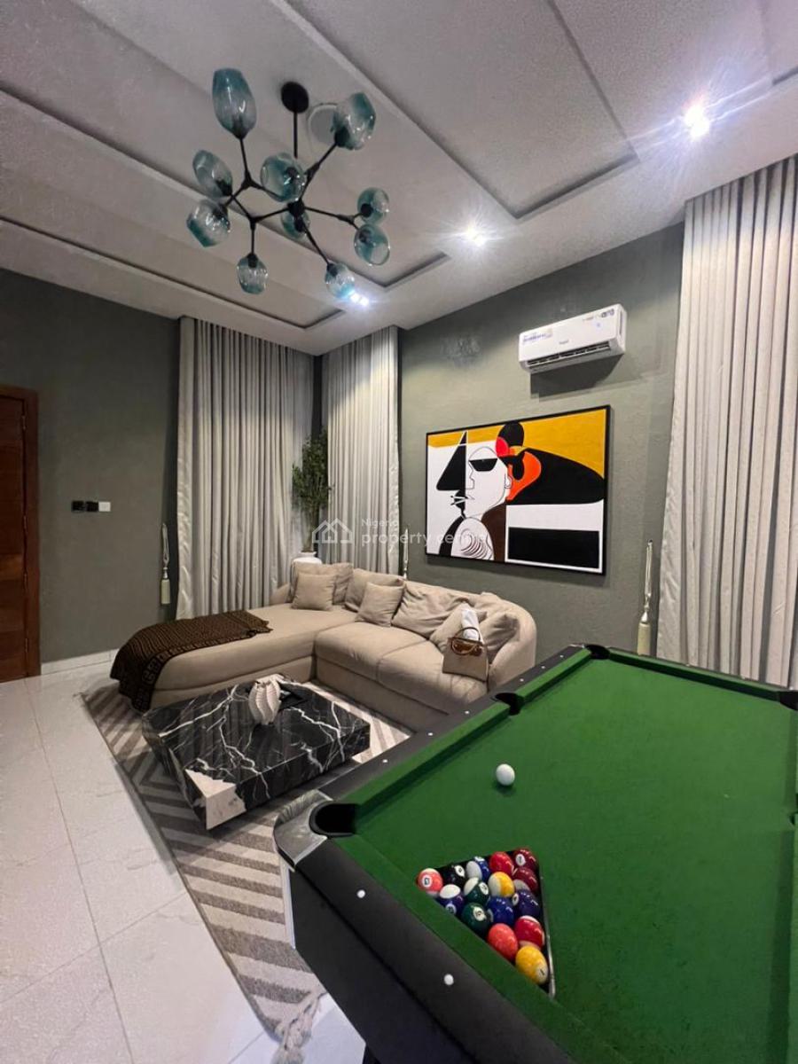 Aesthetically Pleasing 2 Bedroom Apartment with Ps5 and Snookers, Ikate, Lekki, Lagos, Flat / Apartment Short Let