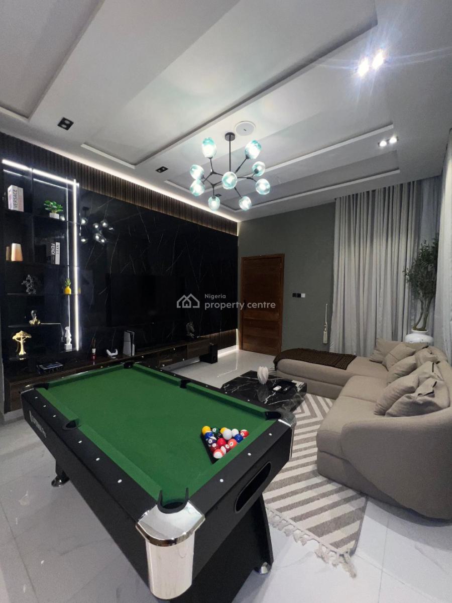 Aesthetically Pleasing 2 Bedroom Apartment with Ps5 and Snookers, Ikate, Lekki, Lagos, Flat / Apartment Short Let