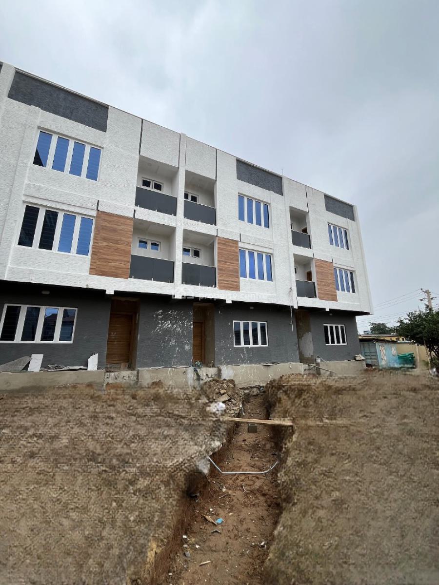 Newly Built 4 Bedroom Terrace Duplex in a Well Secured Estate, Adeniyi Jones, Ikeja, Lagos, Terraced Duplex for Sale