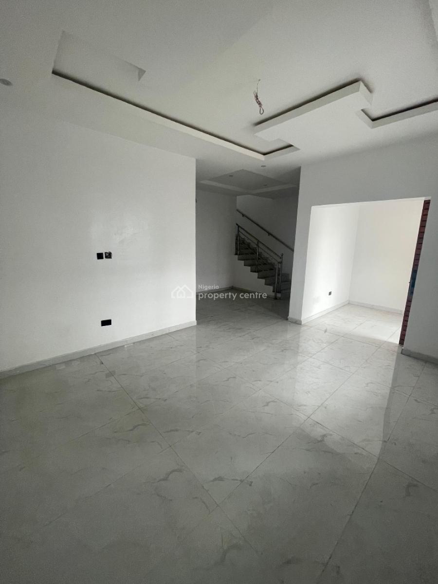 Newly Built 4 Bedroom Terraced Duplex in a Secured Estate, Secured Estate, Detailed Finishing, Balcony, Lounge, Opebi, Ikeja, Lagos, Terraced Duplex for Sale