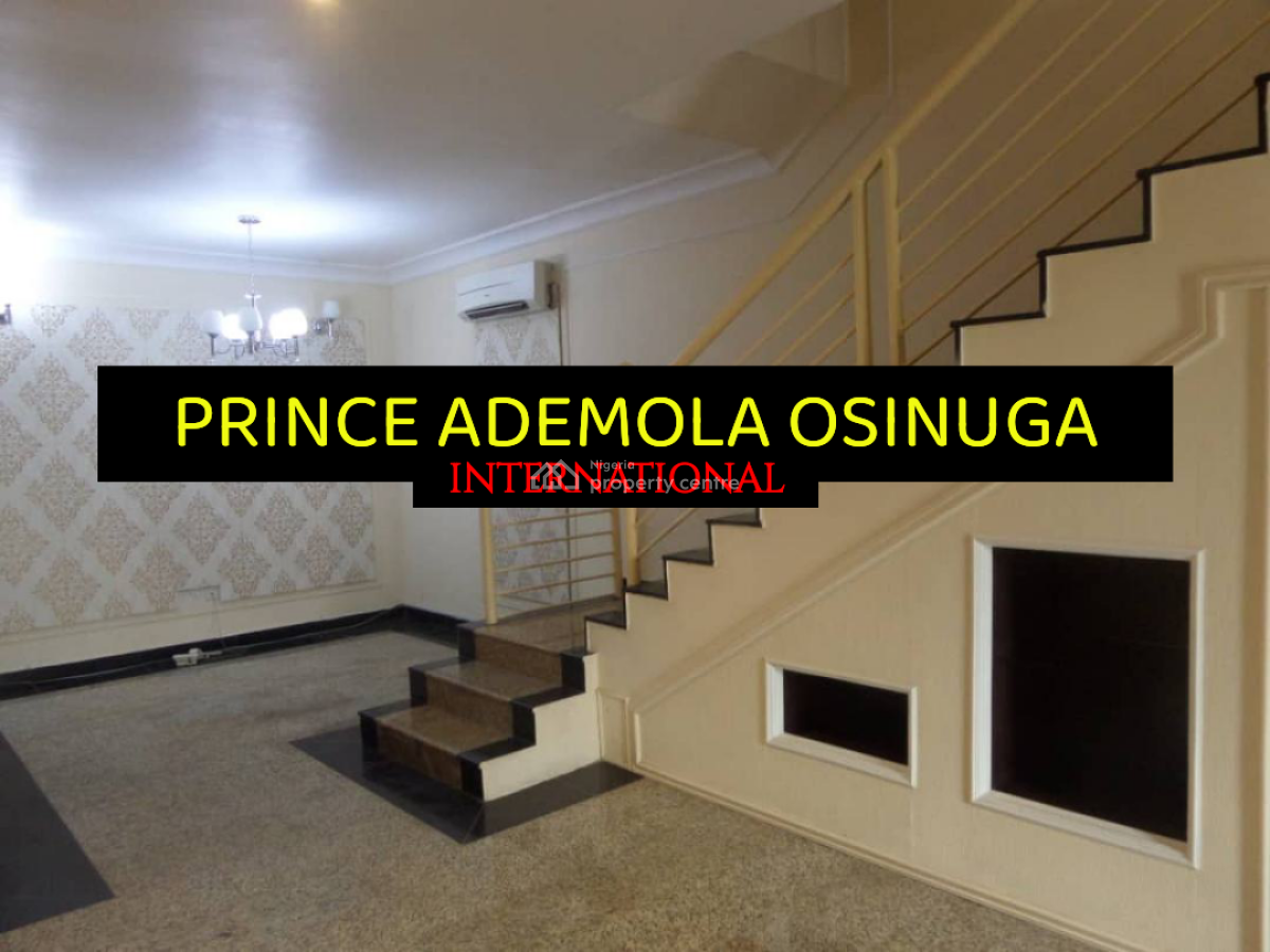 Luxury Quiet 4 Bedroom Terrace House + Bq+pool, Banana Island Estate Ikoyi, Banana Island, Ikoyi, Lagos, Terraced Duplex for Rent