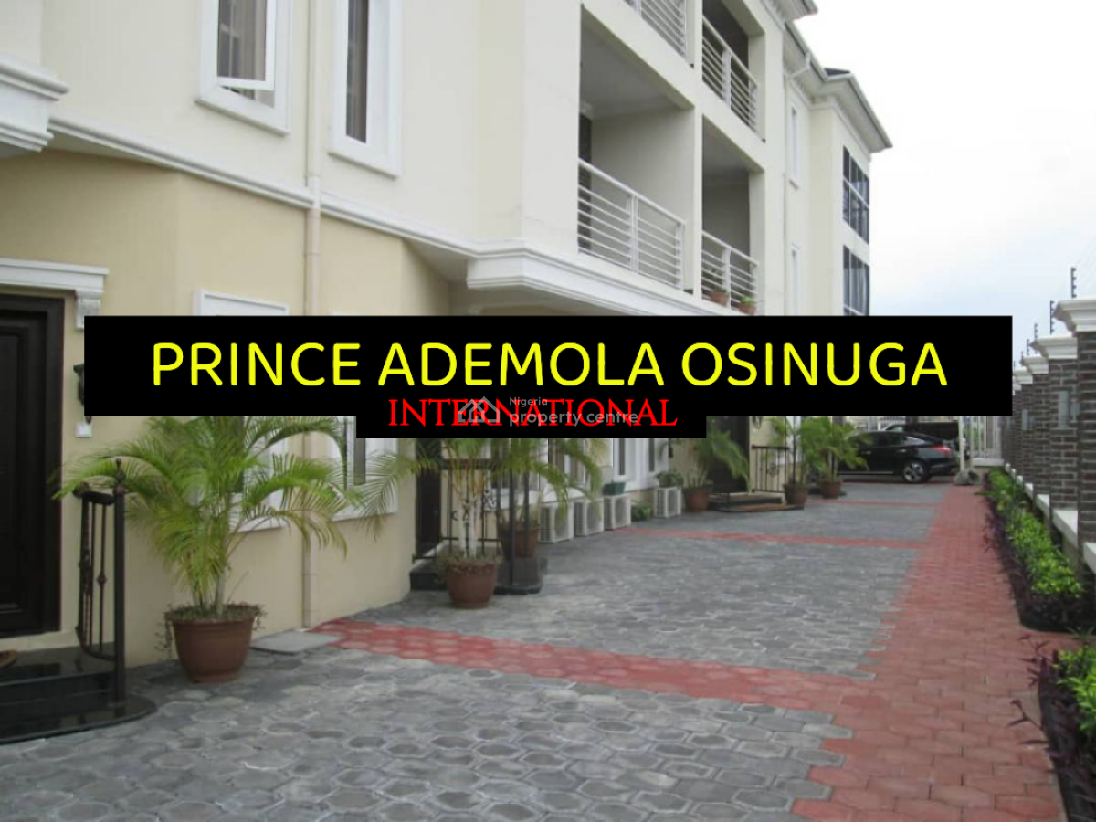 Luxury Quiet 4 Bedroom Terrace House + Bq+pool, Banana Island Estate Ikoyi, Banana Island, Ikoyi, Lagos, Terraced Duplex for Rent