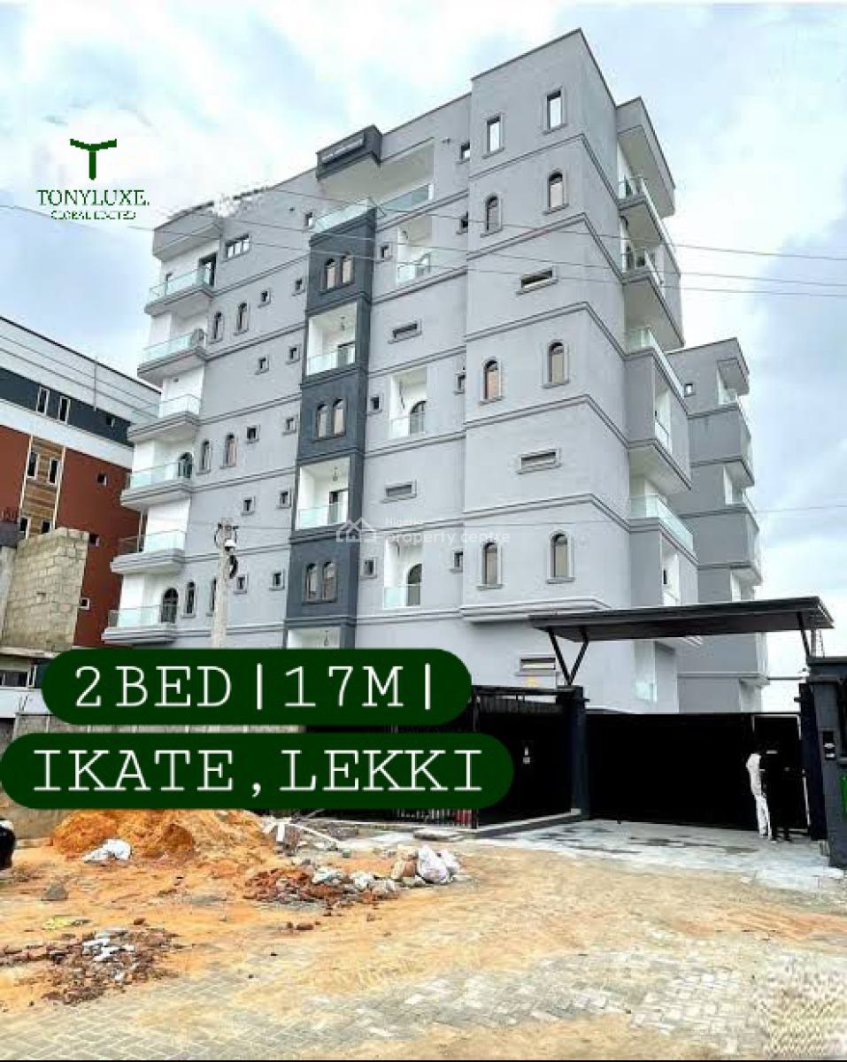 2-bedroom Maisonette with Pool, Elevator & 24/7, Ikate, Lekki, Lagos, Flat / Apartment for Rent
