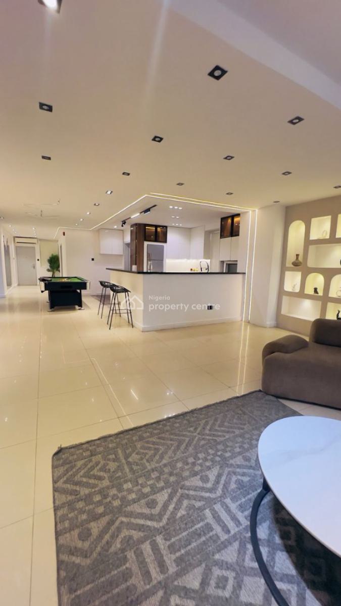 Waterfront 3 Bedroom with Swimming Pool, Off Freedom Way, Lekki Phase 1, Lekki, Lagos, Flat / Apartment Short Let