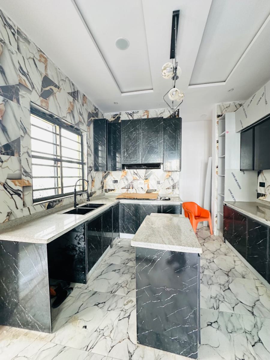 Neatly Built 4 Bedroom Semi Detached Duplex with Bq, Ikota, Lekki, Lagos, Semi-detached Duplex for Sale