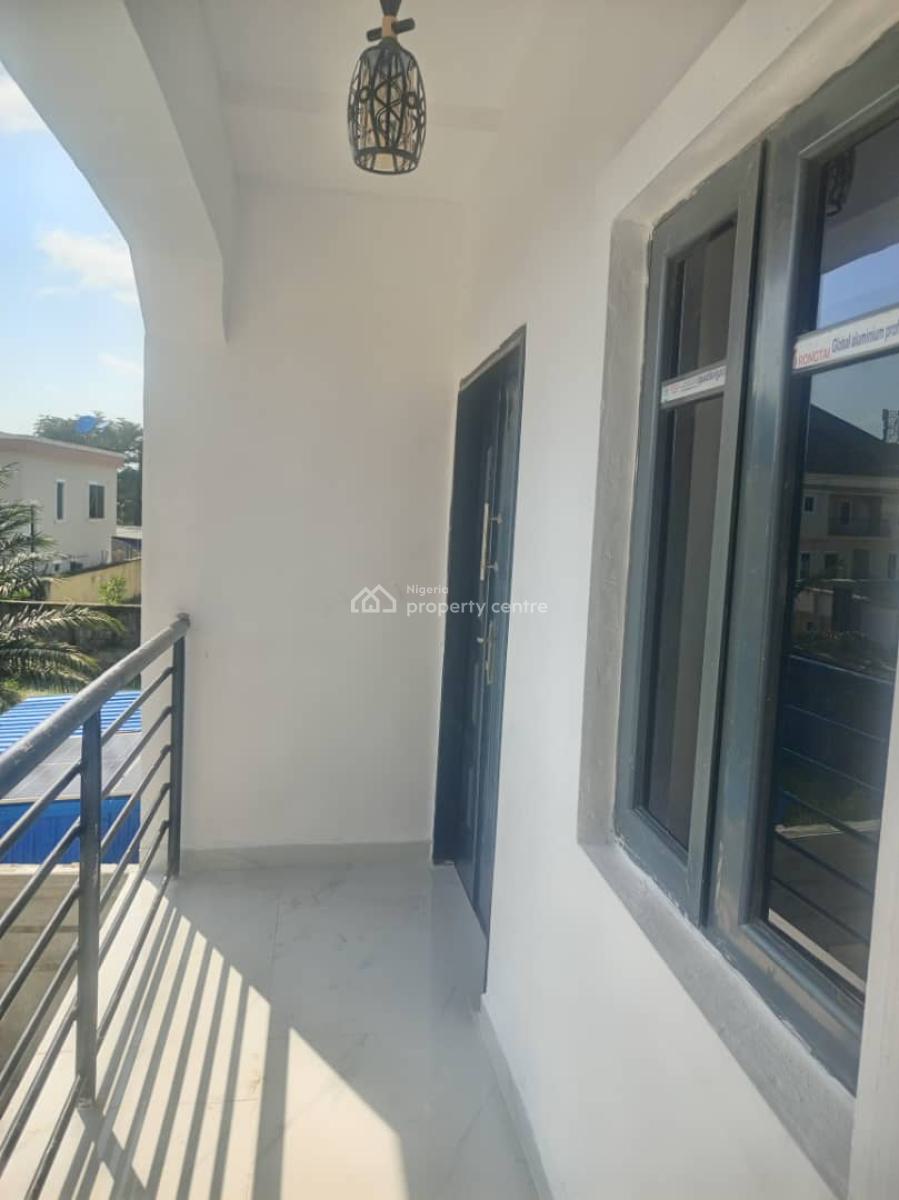 Luxury Newly Built 2 Bedroom Apartment Upstairs with Private Staircase, Phase 2, Oribanwa, Ibeju Lekki, Lagos, Flat / Apartment for Rent