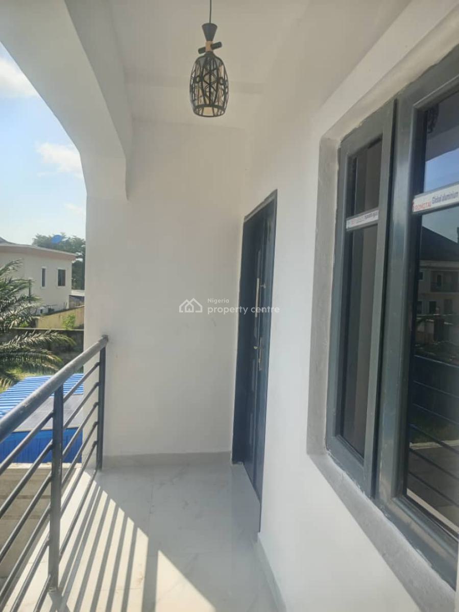 Luxury Newly Built 2 Bedroom Apartment Upstairs with Private Staircase, Phase 2, Oribanwa, Ibeju Lekki, Lagos, Flat / Apartment for Rent