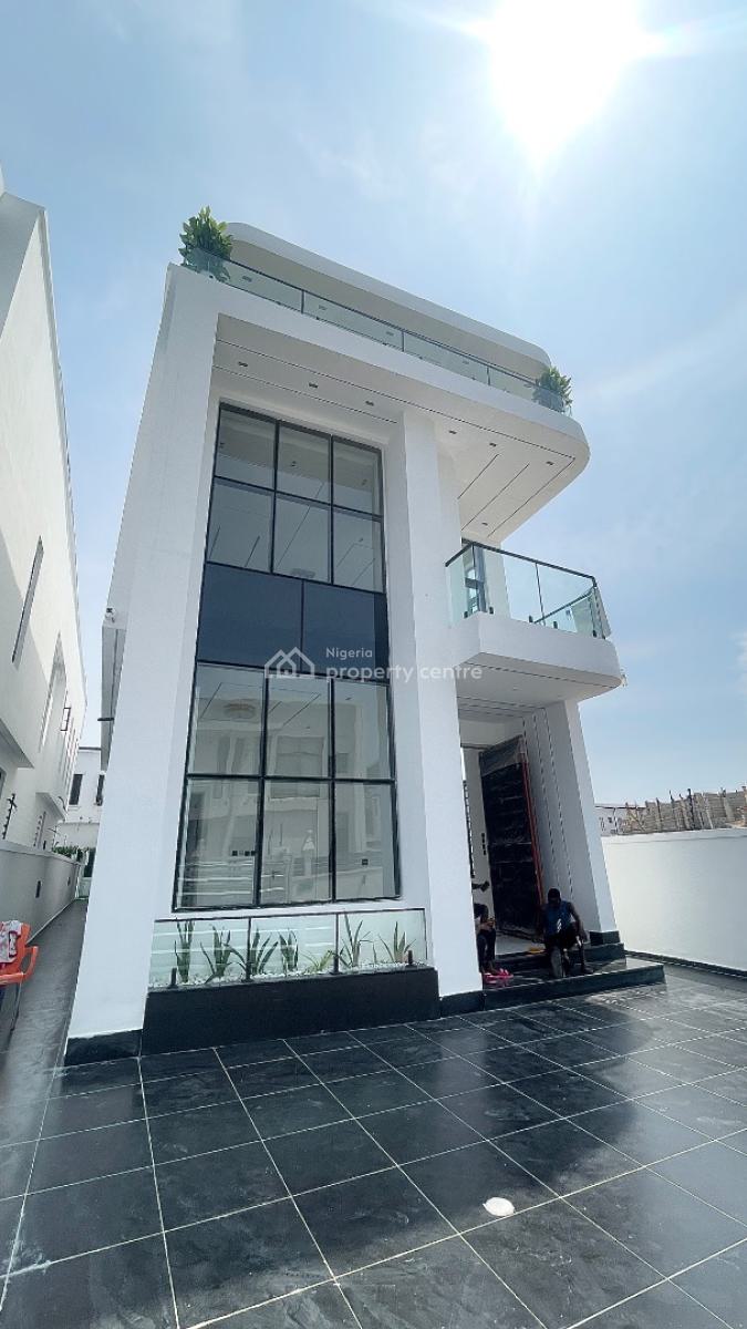a Accurate Luxurious 5 Bedroom Duplex +  Bq + Pool, Secured Neighborhood in Orchid, Lekki Phase 2, Lekki, Lagos, Detached Duplex for Sale