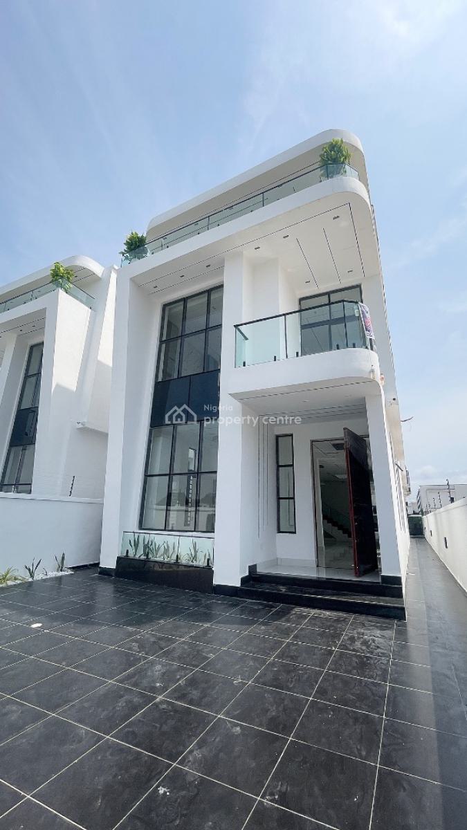 a Accurate Luxurious 5 Bedroom Duplex +  Bq + Pool, Secured Neighborhood in Orchid, Lekki Phase 2, Lekki, Lagos, Detached Duplex for Sale