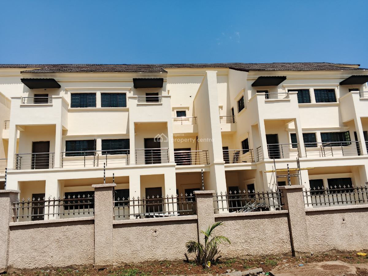 Newly Built 4 Bedroom Terrace Duplex with Bq, Jabi, Abuja, Terraced Duplex for Sale