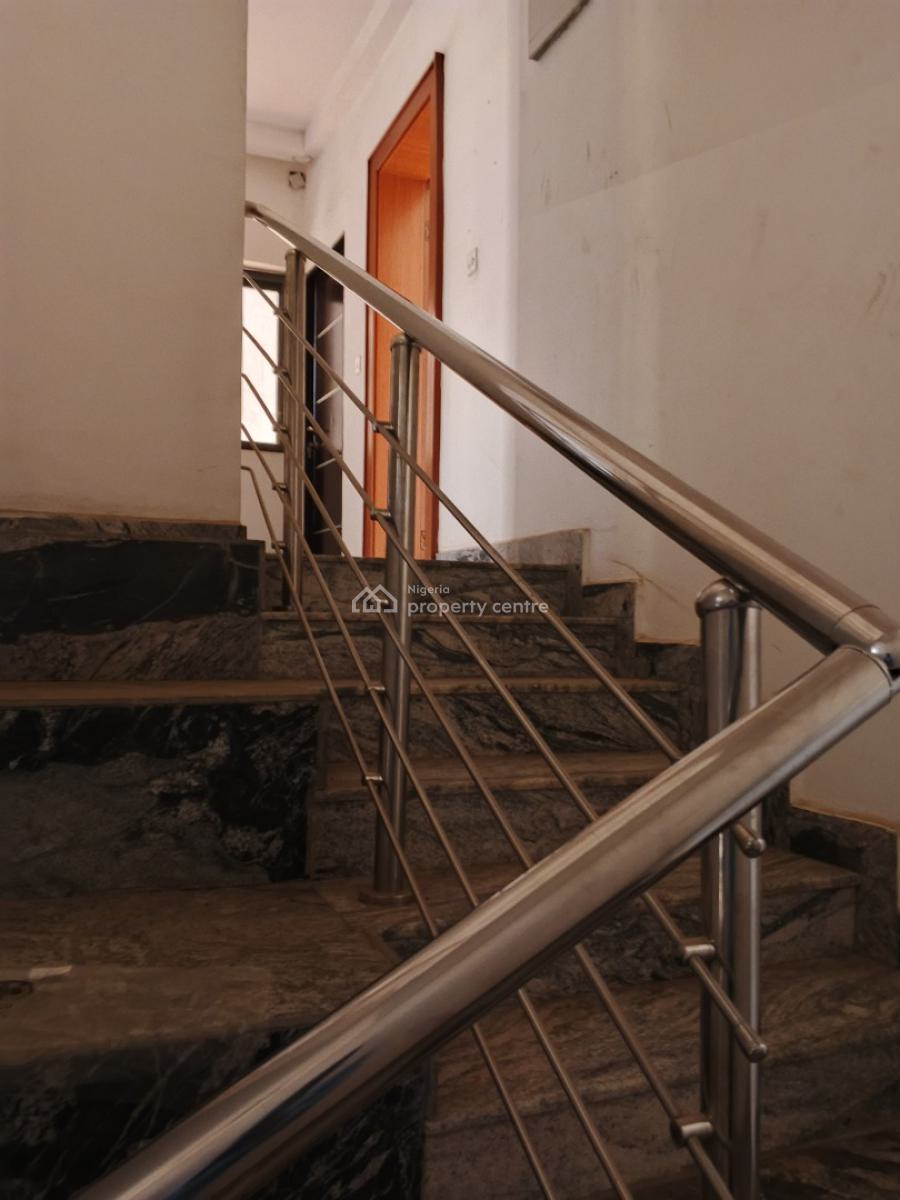 Partially Serviced with Acs 4 Bedroom Terrace Duplex with Bq., Jabi, Abuja, Terraced Duplex for Rent