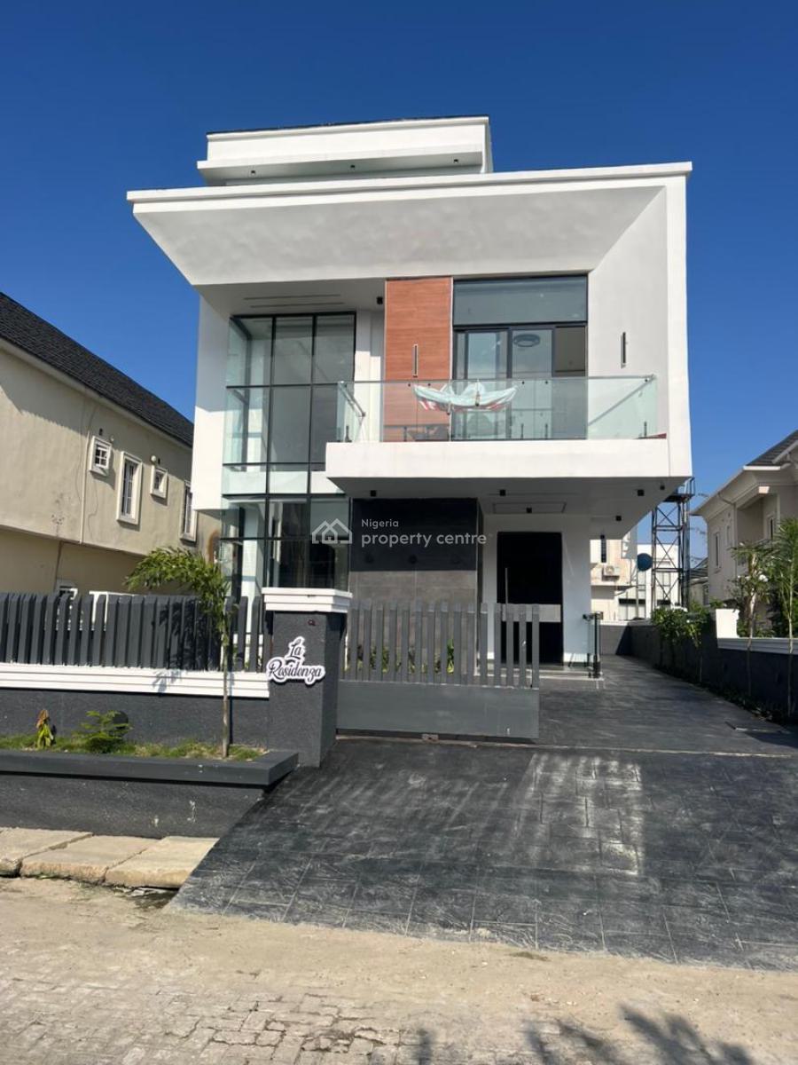 Brand New 5 Bedroom Duplex with Cinema, Swimming Pool, Rooftop Terrace, Ikota, Lekki, Lagos, Detached Duplex for Sale