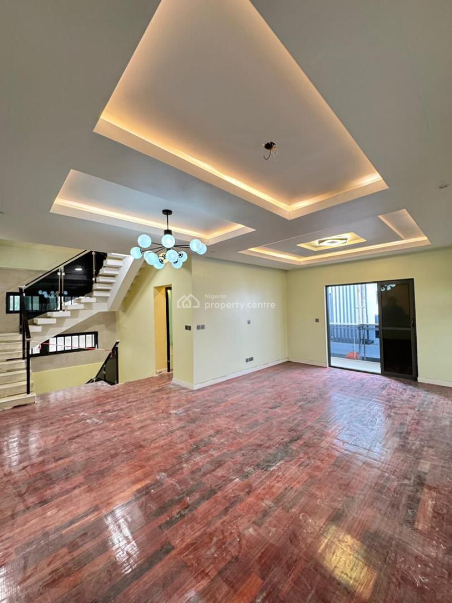 Sophisticated 5 Bedroom Fully Detached Duplex Plus Pool, Gym Room, Bq, Exclusively Designed Home + Pool, Gym, Bq in a Code to Access Estate, Maryland, Lagos, Detached Duplex for Sale