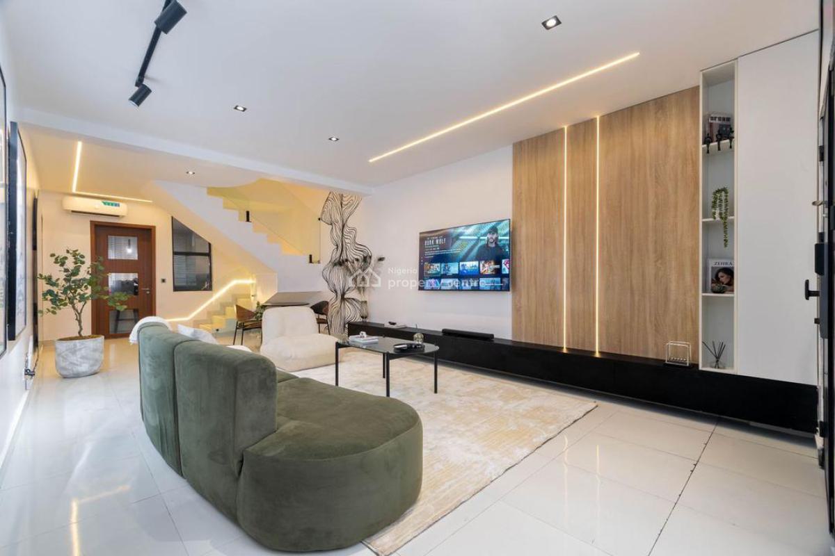 Brand New Smart Luxury 2 Bedroom Maisonette Apartment, Richmond Pearl, Lekki Phase 1, Lekki, Lagos, Flat / Apartment Short Let