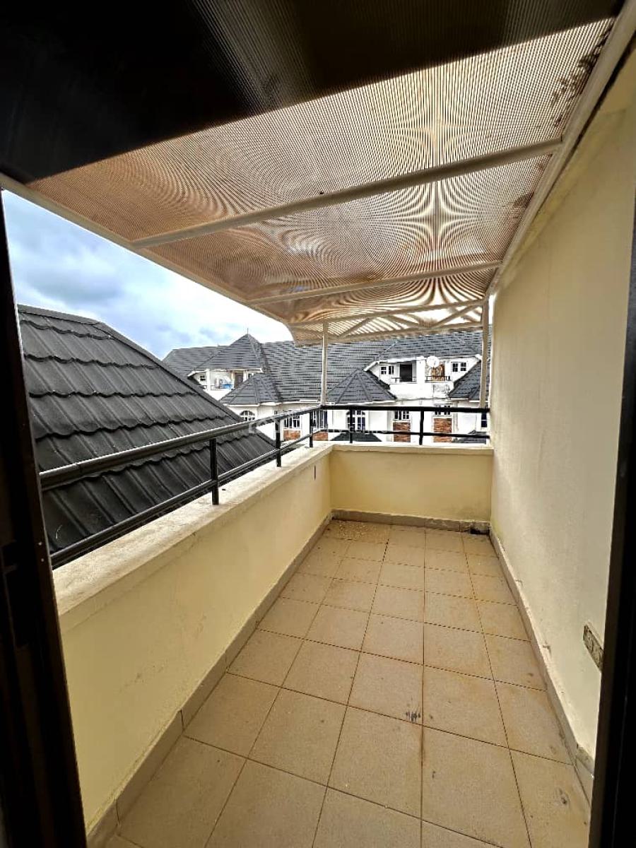 Elegant 4 Bedroom Terrace Duplex with Bq, Gudu, Abuja, Terraced Duplex for Rent