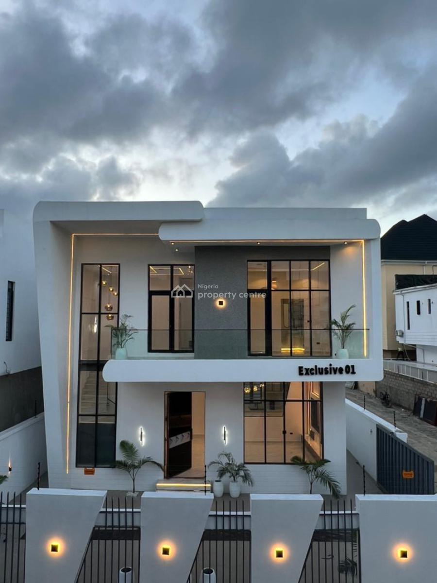 Exclusively Finished Luxury 4 Bed Fully Detached Duplex with Bq, Ajah, Lagos, Detached Duplex for Sale