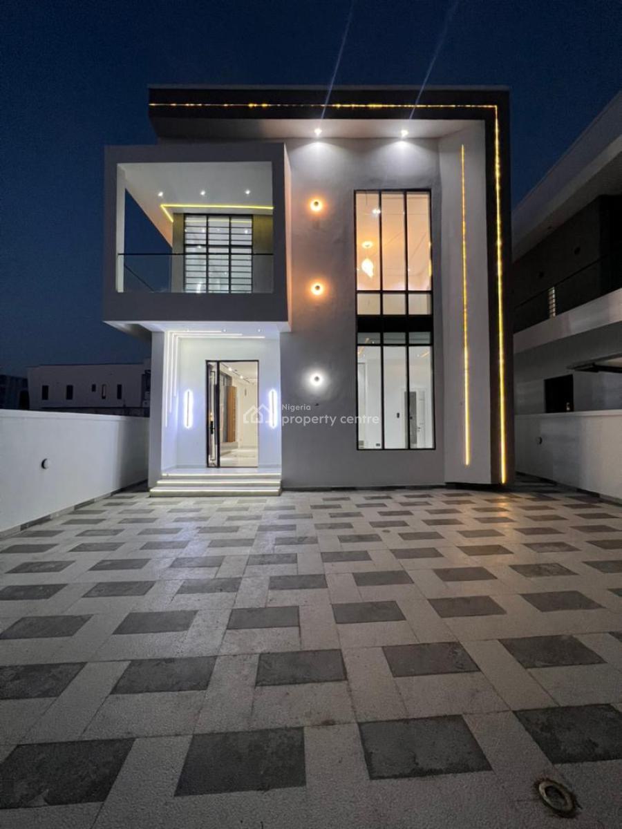 Exclusively Finished Luxury 4 Bed Fully Detached Duplex with Bq, Ajah, Lagos, Detached Duplex for Sale