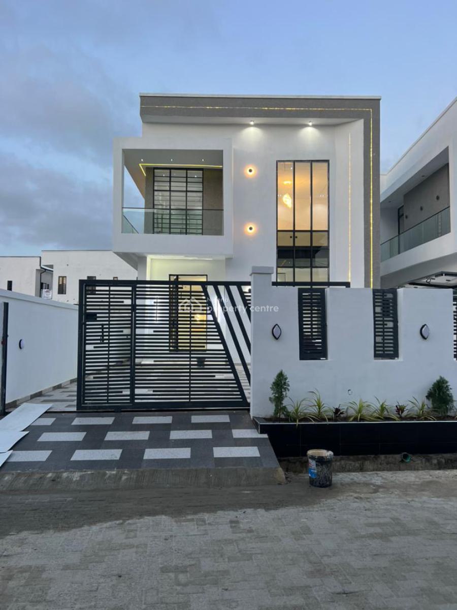 Exclusively Finished Luxury 4 Bed Fully Detached Duplex with Bq, Ajah, Lagos, Detached Duplex for Sale