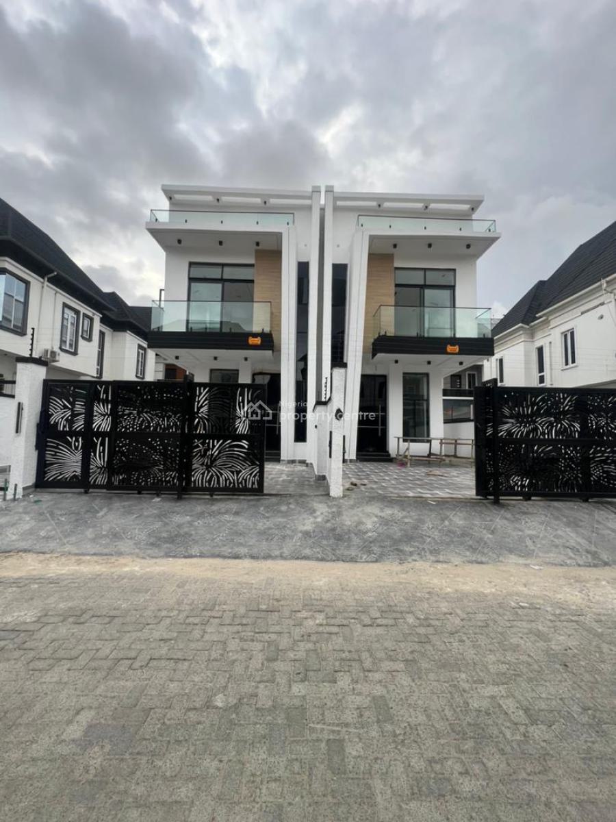 Luxury 4 Bed Semi Detached Duplex with Bq, 2nd Toll Gate, Lekki, Lagos, Semi-detached Duplex for Sale