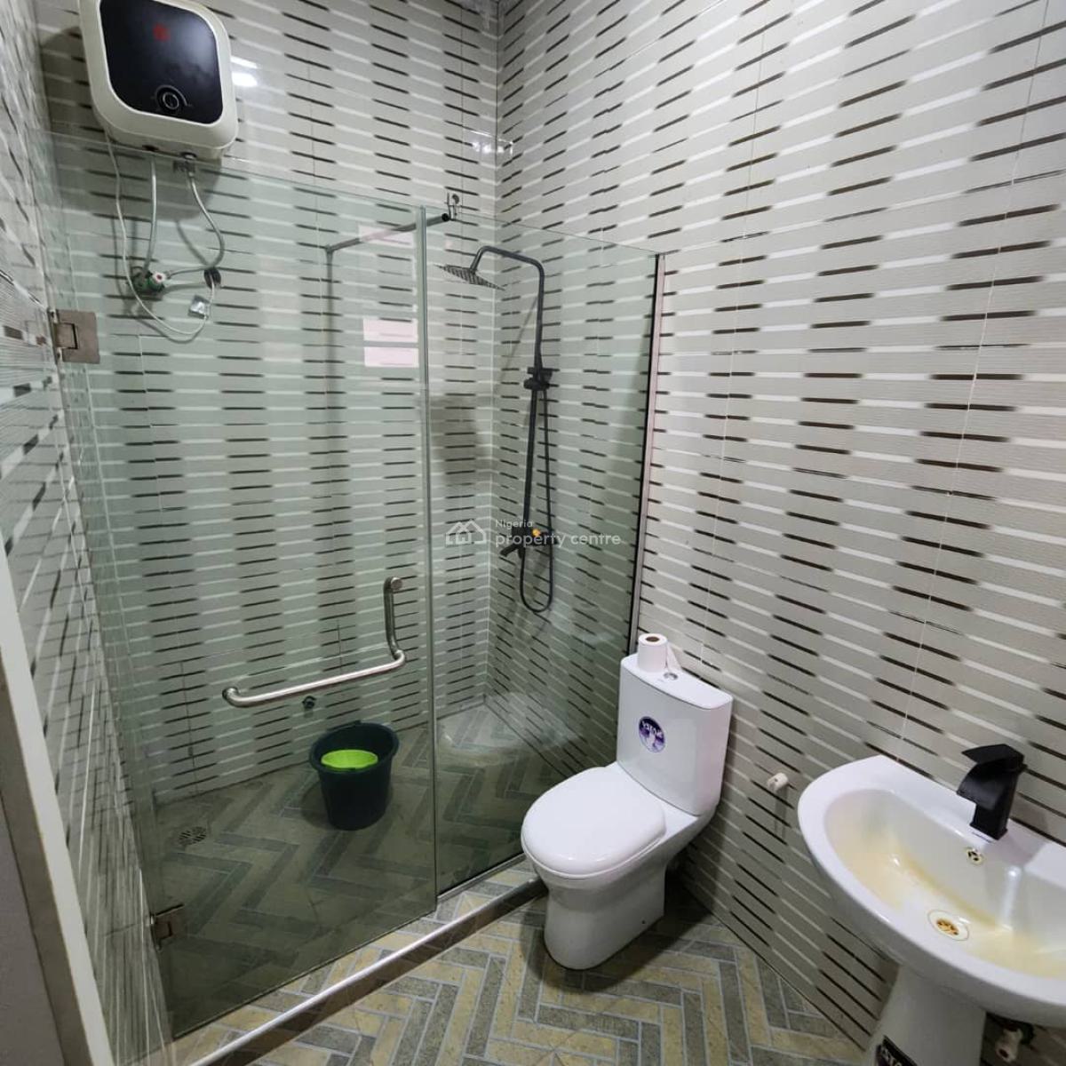 Furnished Room Upstairs in a Shared Apartment, Lekki County Homes,  Ikota Lekki Lagos, Ikota, Lekki, Lagos, Flat / Apartment for Rent