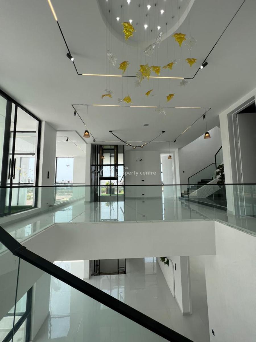 5 Bed Smart Mansion with Elevator, Cinema, Gym, Spa, Home Office, Osapa, Lekki, Lagos, House for Sale