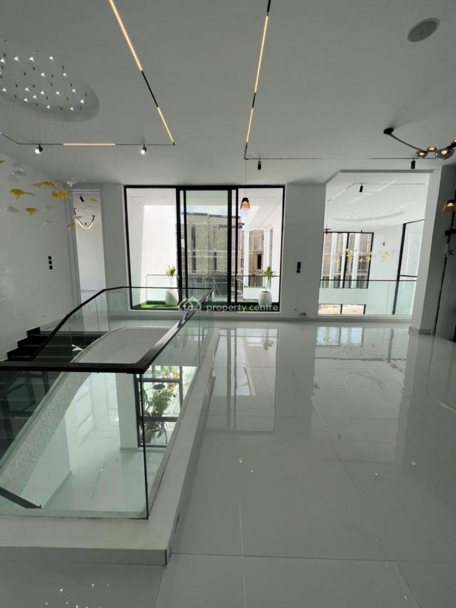 5 Bed Smart Mansion with Elevator, Cinema, Gym, Spa, Home Office, Osapa, Lekki, Lagos, House for Sale