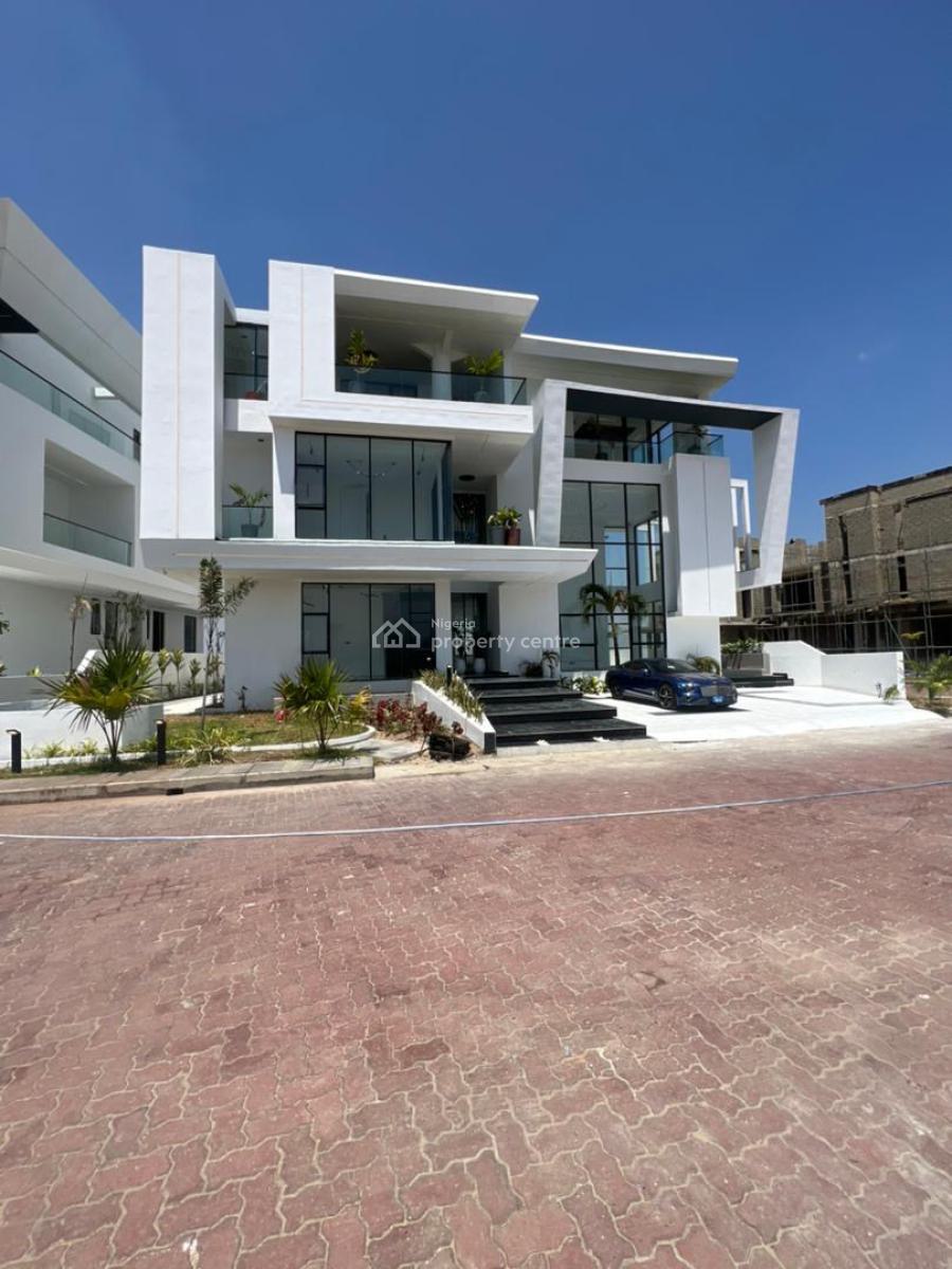 5 Bed Smart Mansion with Elevator, Cinema, Gym, Spa, Home Office, Osapa, Lekki, Lagos, House for Sale