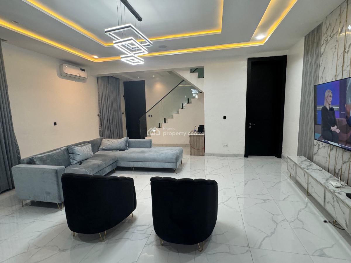 Luxury 5-bedroom Terraced Duplex with Cinema, Family Lounge & Bq, Oniru, Victoria Island (vi), Lagos, Terraced Duplex for Sale