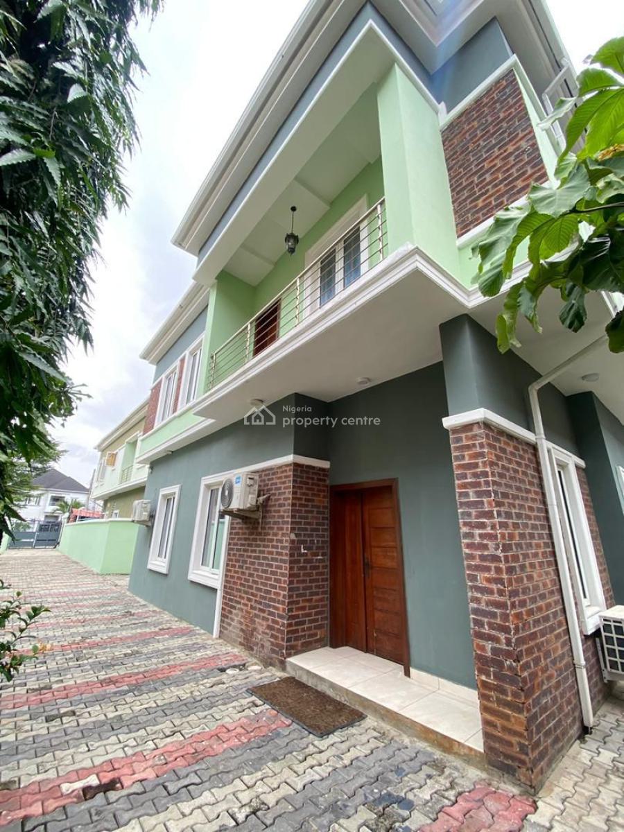 5 Bedroom Furnished Duplex with a Bq, Canal West Residence, Osapa London., Osapa, Lekki, Lagos, Detached Duplex for Rent