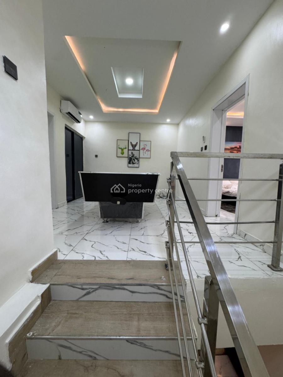 Lovely Furnished 3 Bedroom Terrace Duplex with Solar System, Abraham Adesanya, Ajah, Lagos, Terraced Duplex for Rent