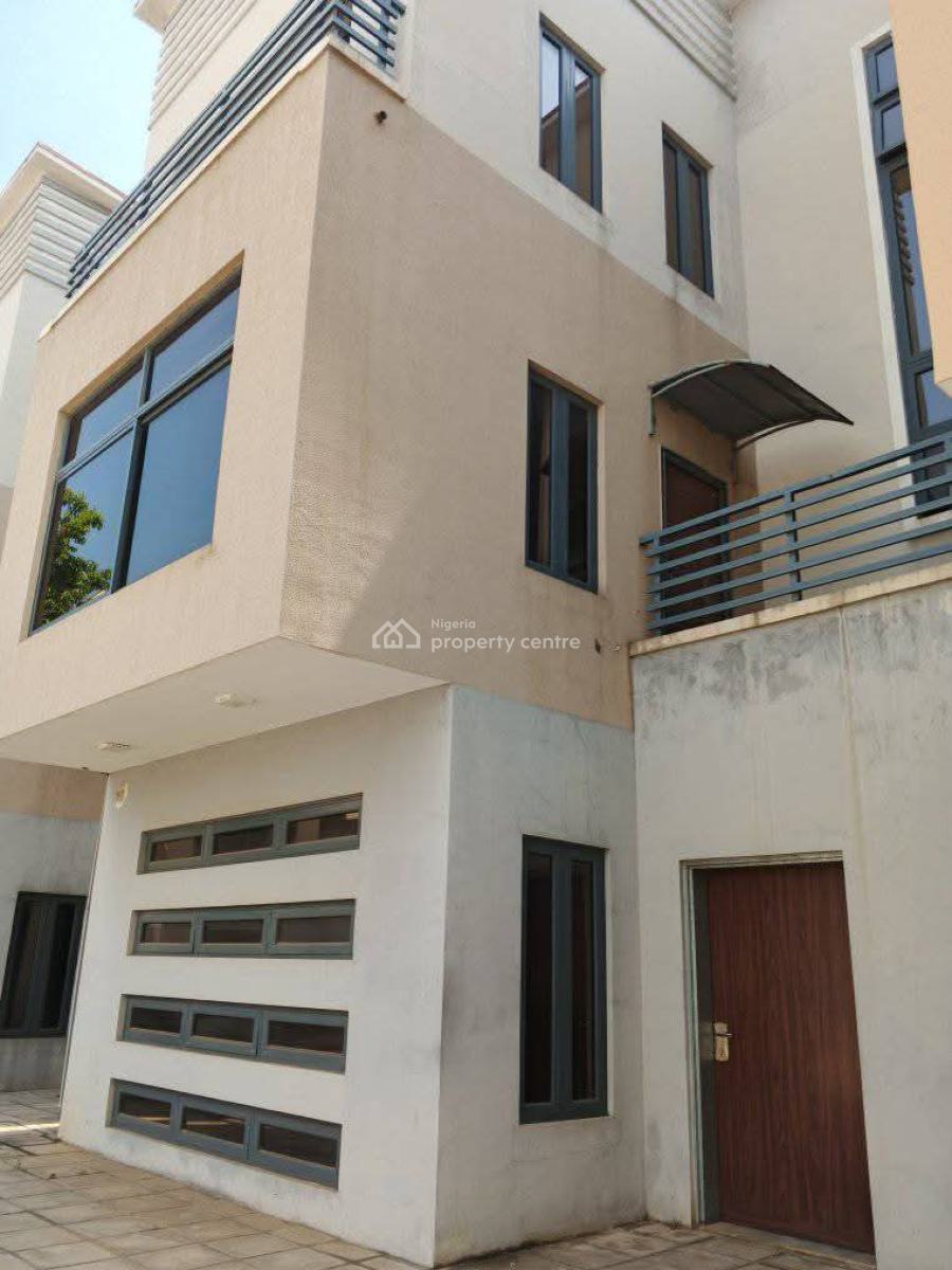 Tastefully Built Four Bedroom Terraced Duplex with Bq, Jabi, Abuja, Terraced Duplex for Rent