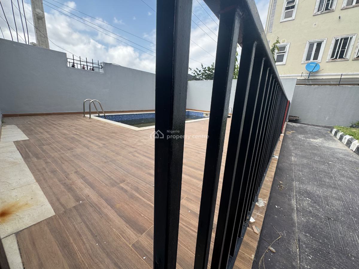 a Brand New Serviced 4 Bedroom Terraces with Bq and Swimming Pool., Lekki Phase 1, Lekki Phase 1, Lekki, Lagos, Terraced Duplex for Rent