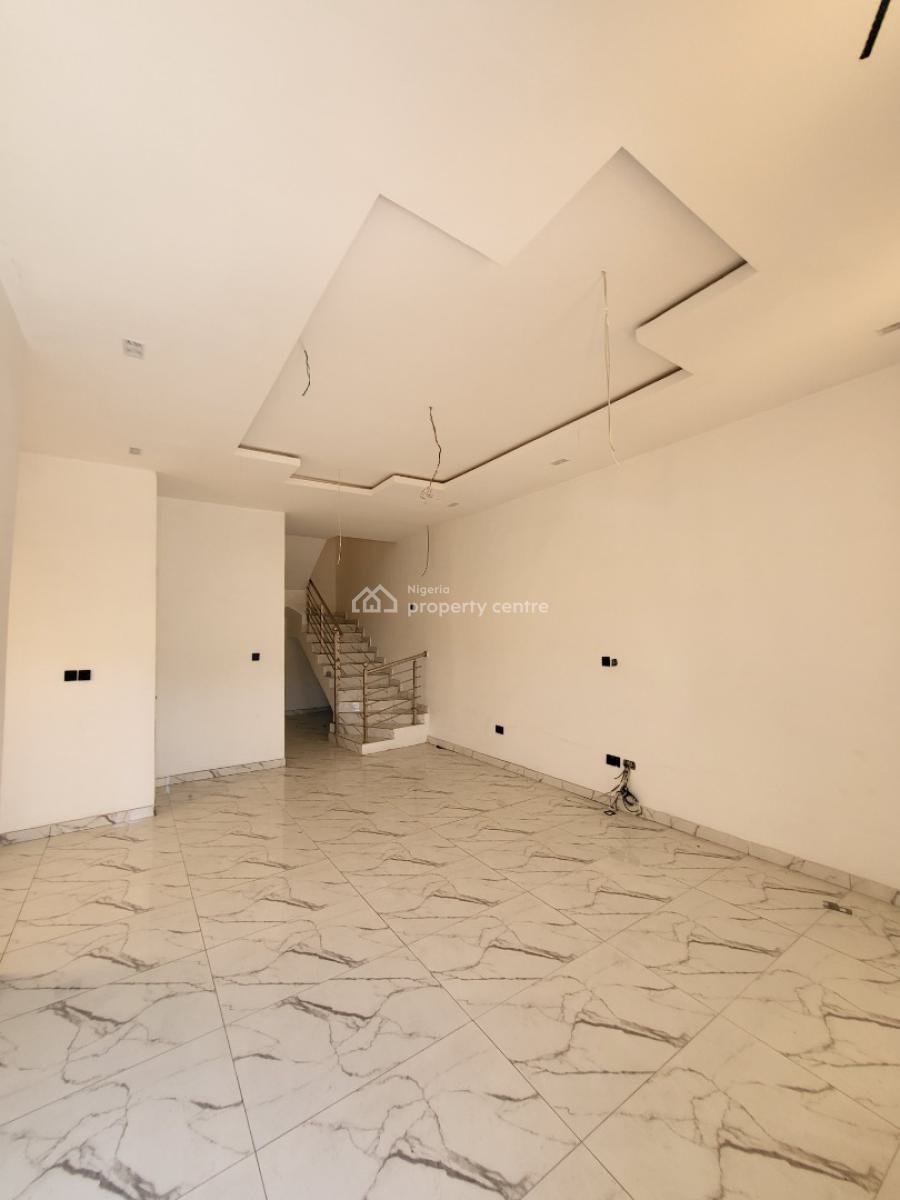 Well Built Spacious  4bedroom Semi Detached Duplex with Bq with 4 Cars, Ikota, Lekki, Lagos, House for Rent