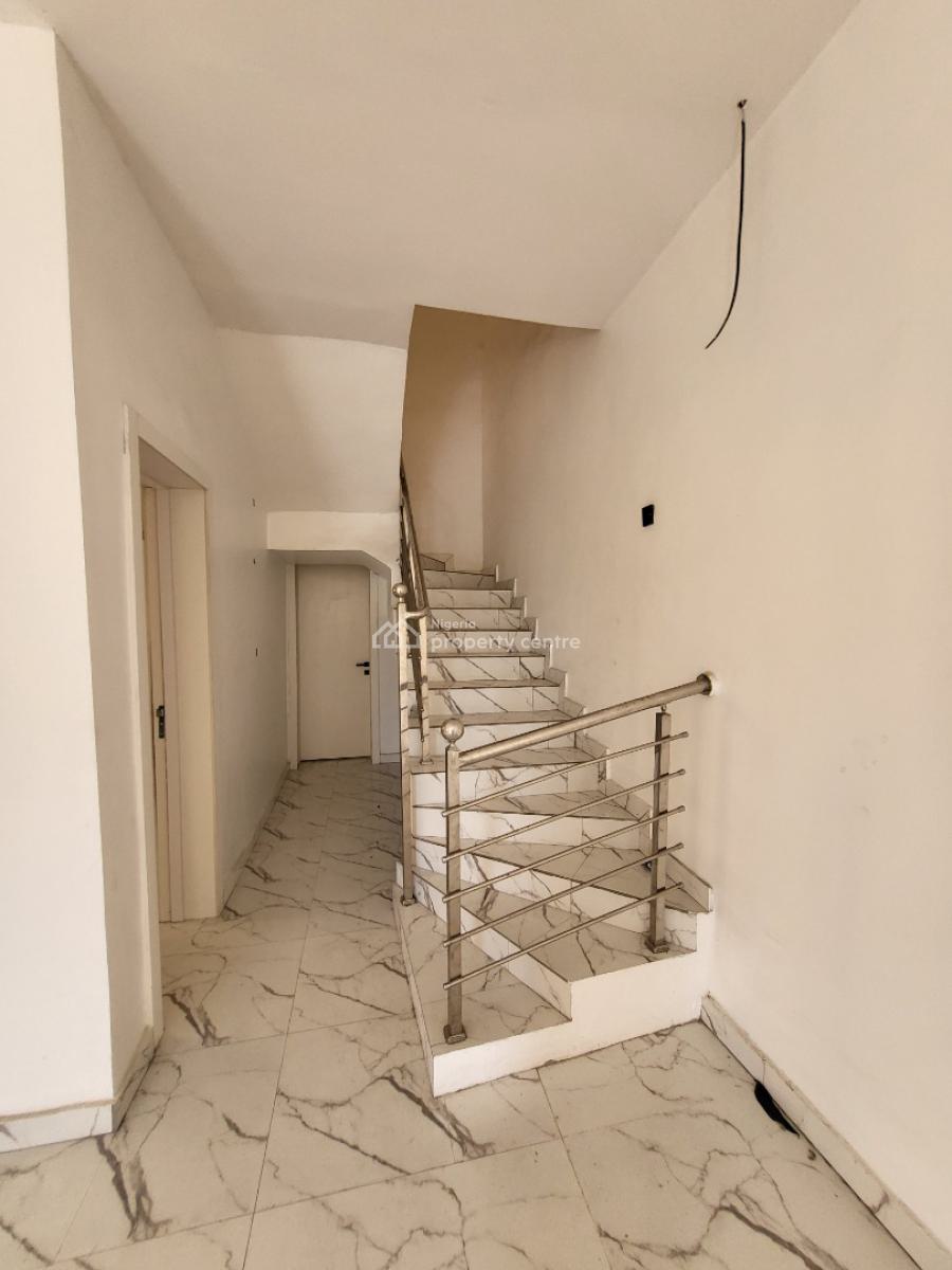 Well Built Spacious  4bedroom Semi Detached Duplex with Bq with 4 Cars, Ikota, Lekki, Lagos, House for Rent
