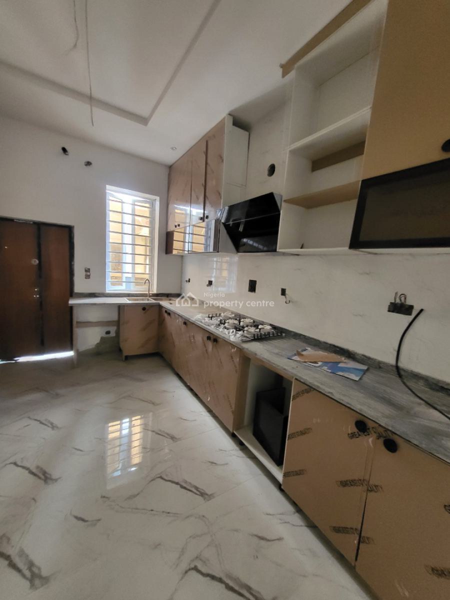 Well Built Spacious  4bedroom Semi Detached Duplex with Bq with 4 Cars, Ikota, Lekki, Lagos, House for Rent