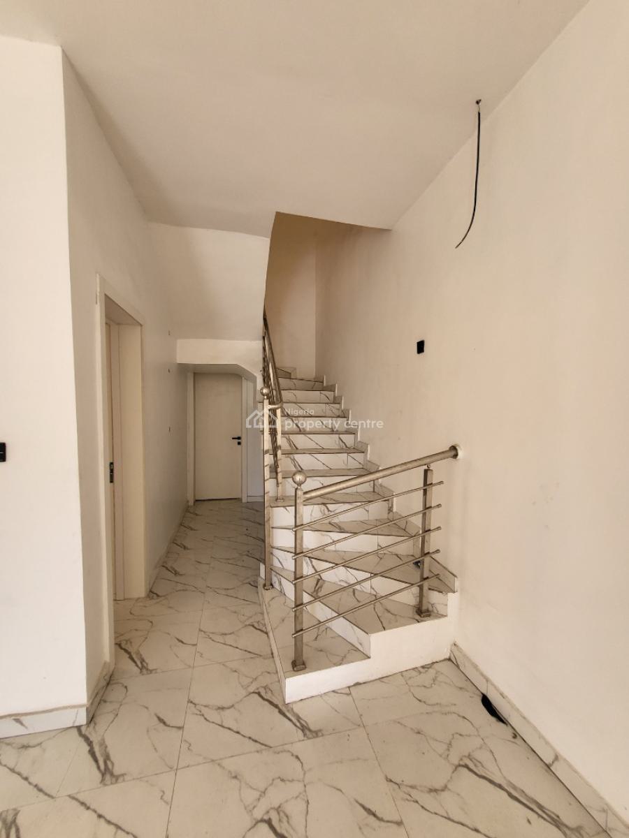 Well Built Spacious  4bedroom Semi Detached Duplex with Bq with 4 Cars, Ikota, Lekki, Lagos, House for Rent