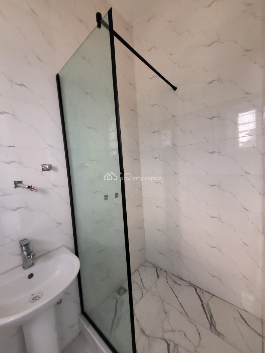 Well Built Spacious  4bedroom Semi Detached Duplex with Bq with 4 Cars, Ikota, Lekki, Lagos, House for Rent