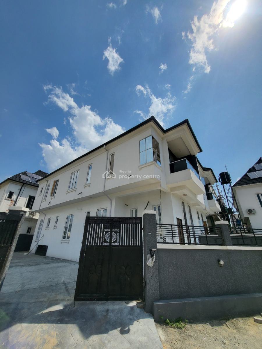 Well Built Spacious 4 Bedroom Semi Detached Duplex with Bq with 4 Cars, Ikota, Lekki, Lagos, House for Rent