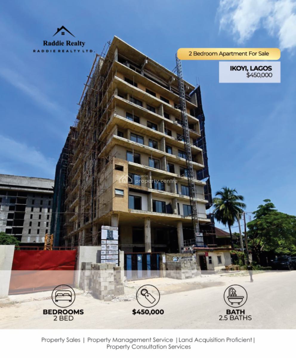 Luxury 2 Bedroom Apartment, Ikoyi, Lagos, Flat / Apartment for Sale