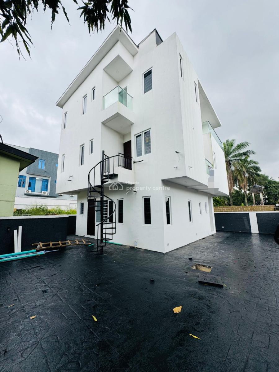 Newly Built 4 Bedroom Fully Detached Duplex with Bq, Adeniyi Jones, Ikeja, Lagos, Detached Duplex for Sale