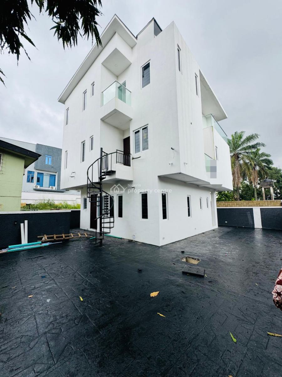 Newly Built 4 Bedroom Fully Detached Duplex with Bq, Adeniyi Jones, Ikeja, Lagos, Detached Duplex for Sale