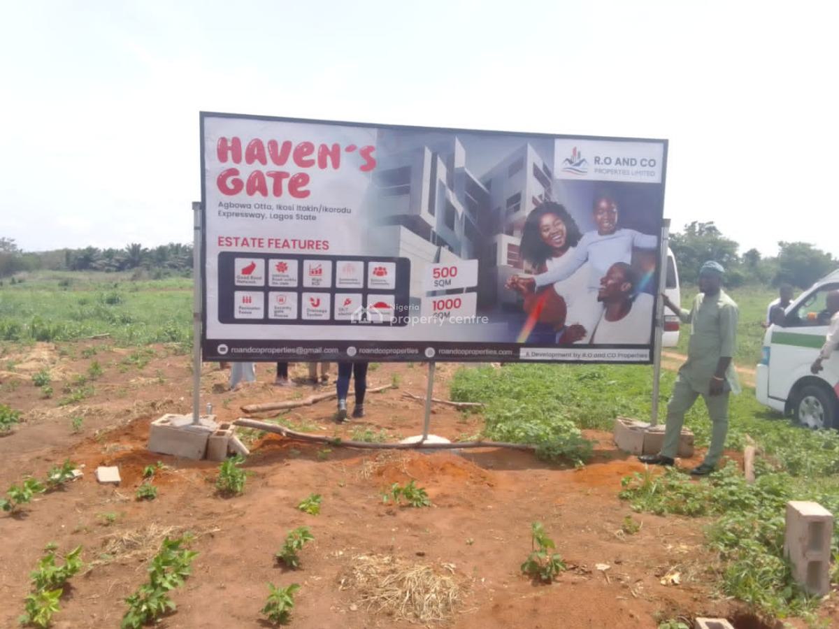 Most Verified and Affordable Land in a Prime Location, Heaven Gate Estate Agbowa, Ikorodu, Lagos, Mixed-use Land for Sale